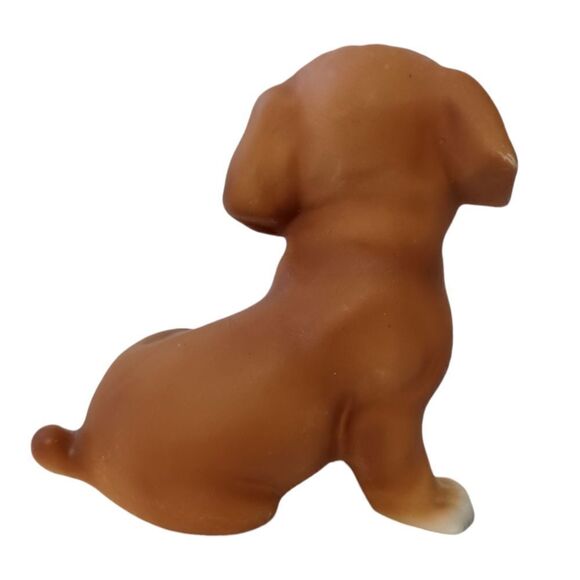 Vintage Boxer Dog Puppy Figure Harvey Knox Global Art Porcelain J21B83 1980s.  N - Picture 7 of 16